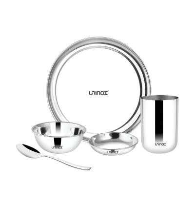 SS 5 Pcs Dinner Set