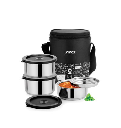 Uninox Doodle Round 3 Lunch Box