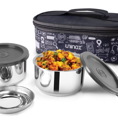 Uninox Doodle Flat Lunch Box