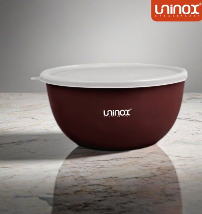 Uninox Microwave Safe Stainless Steel Serving Bowl