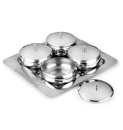 Uninox SS Snack Set 4 Pcs