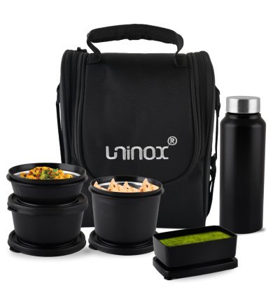 Uninox Micro Meal Lunch Box (Black)
